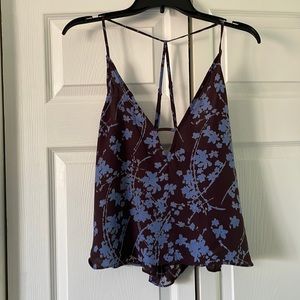 Urban Outfitters Medium Floral Crop Top